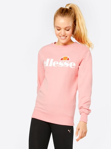 ELLESSE Sweatshirt 'Agata' in Roze: voorkant