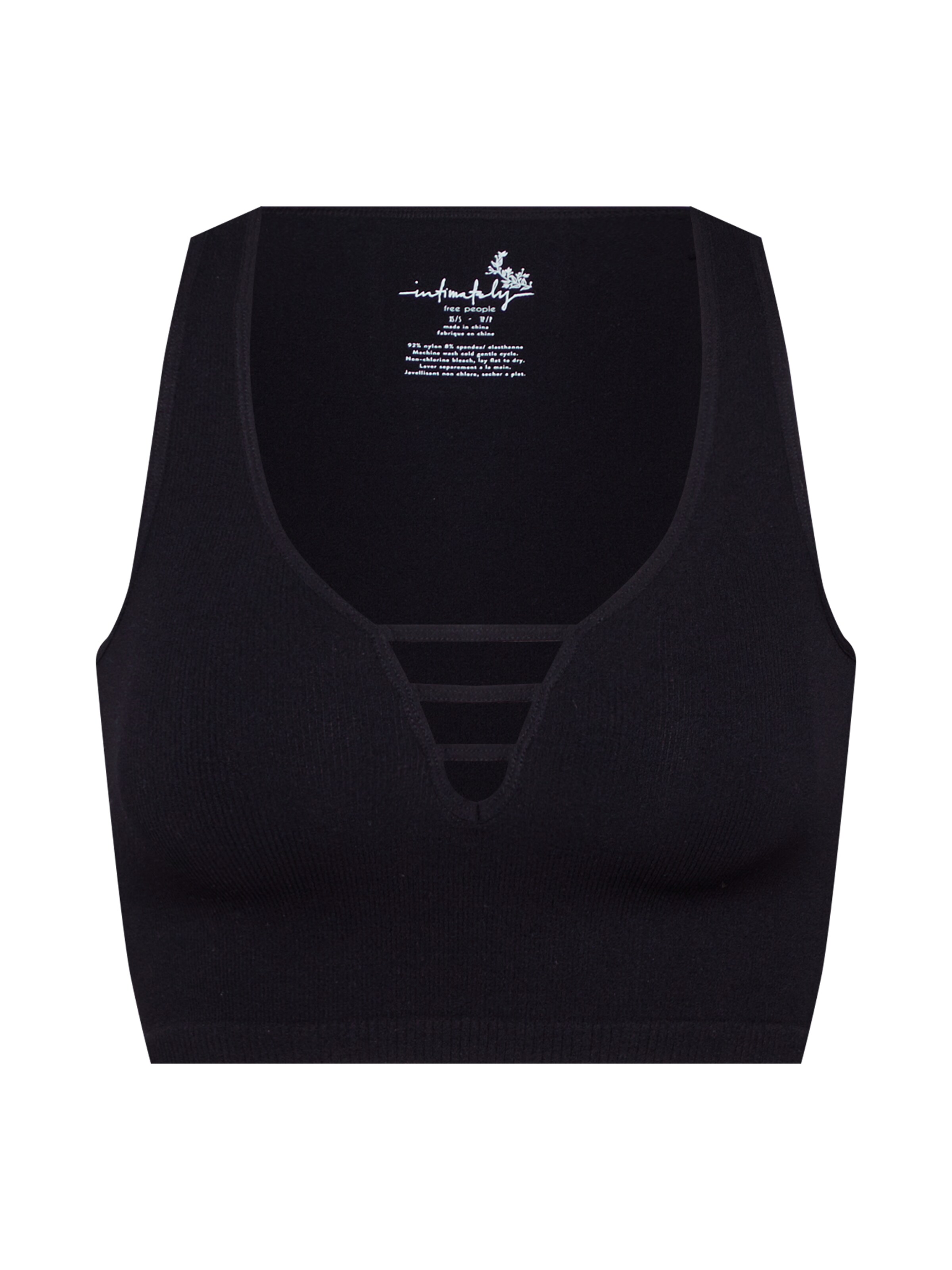 Free People - BH in de kleur Zwart
