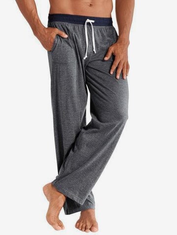 H.I.S Pajama Pants in Grey: front