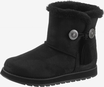 SKECHERS Snow Boots in Black: front