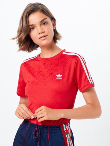 ADIDAS ORIGINALS Shirt in Rot: predná strana