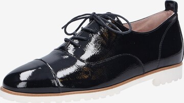 Paul Green Lace-Up Shoes in Black: front