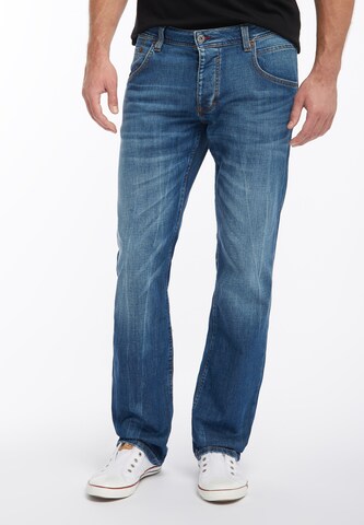 MUSTANG Regular Jeans 'Michigan' in Blauw: voorkant