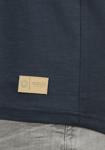 T-Shirt 'Isaak' !Solid en bleu