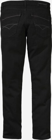 BRUNO BANANI Regular Straight-Jeans in Schwarz