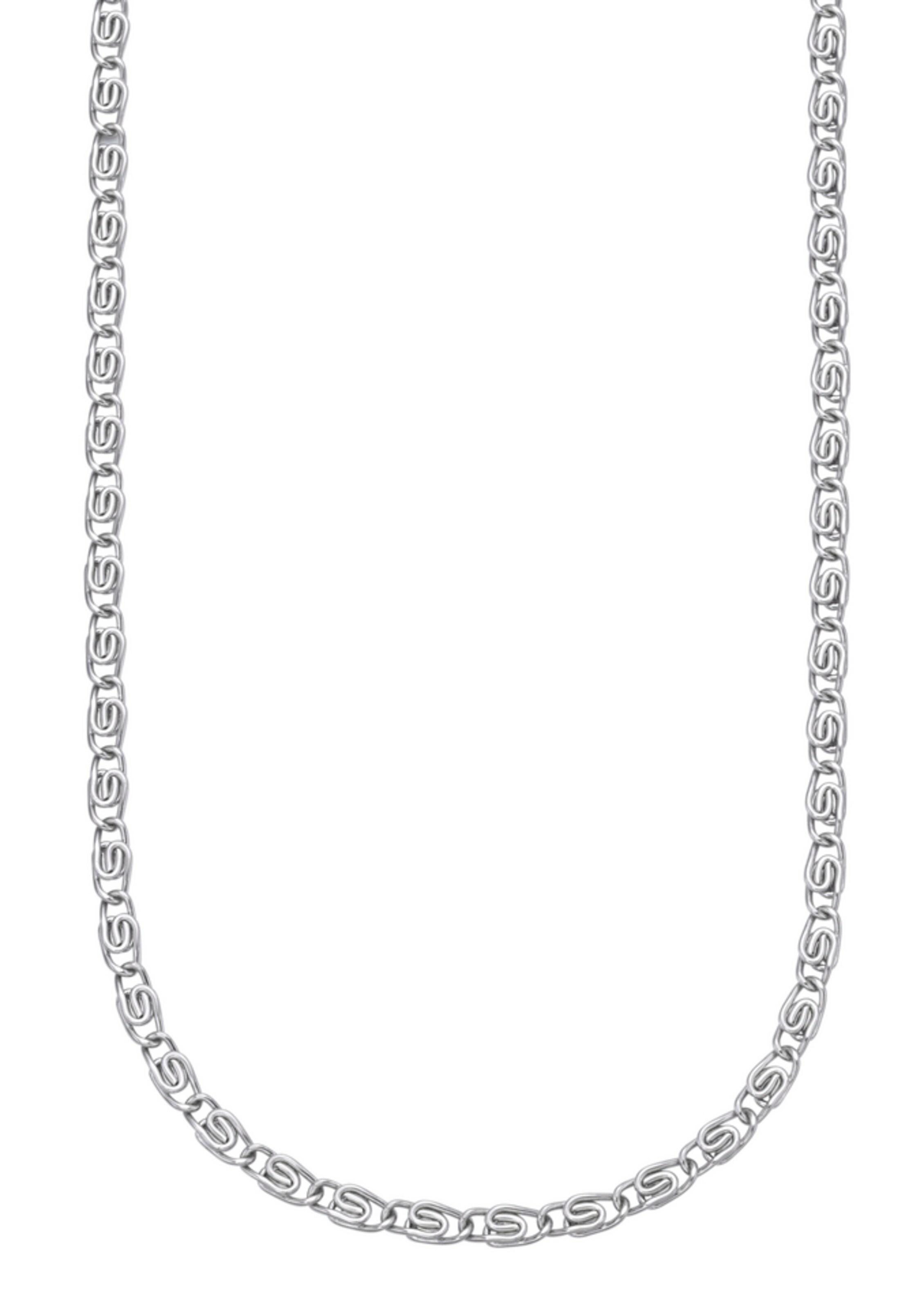 FIRETTI S-Panzerkette in Silber: Vorderseite