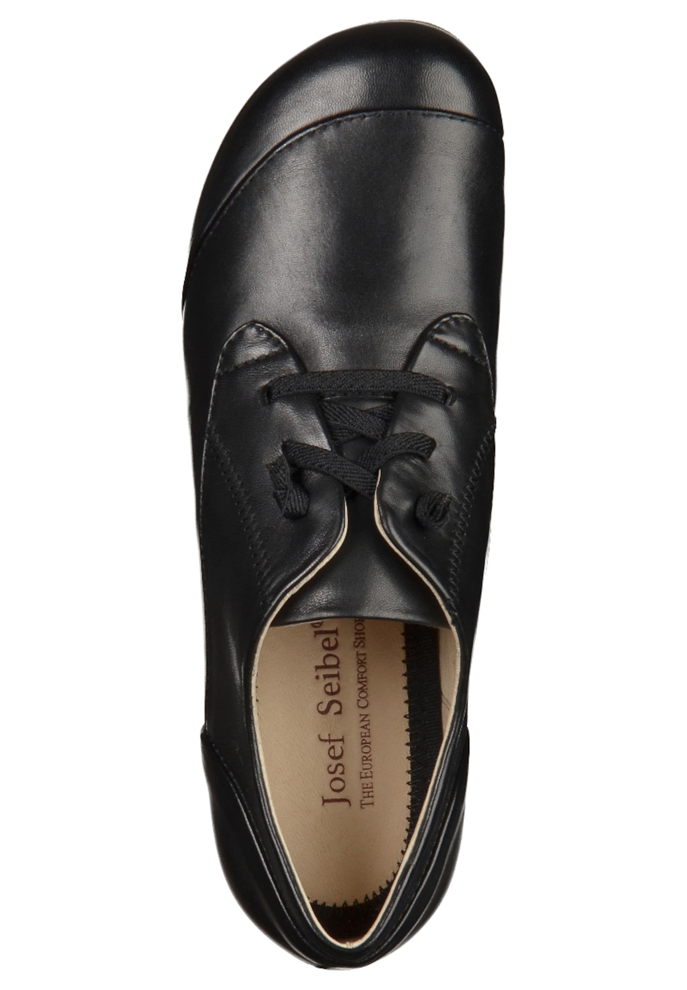 JOSEF SEIBEL Schnürschuh 'Fiona 01' in Schwarz