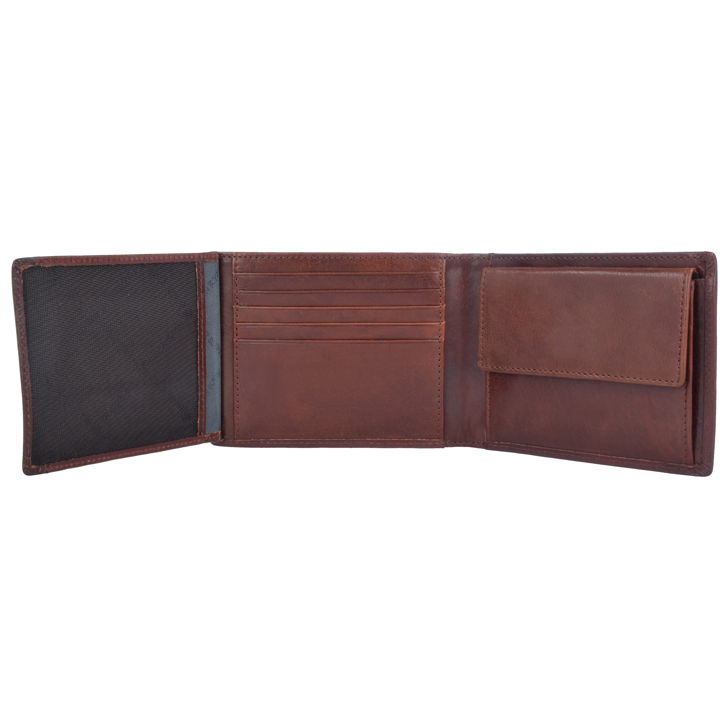 Porte-monnaies 'Arezzo' Braun Büffel en marron