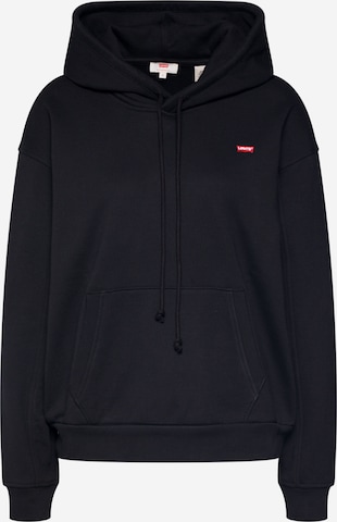 melns LEVI'S ® Sportisks džemperis 'Standard Hoodie': no priekšpuses