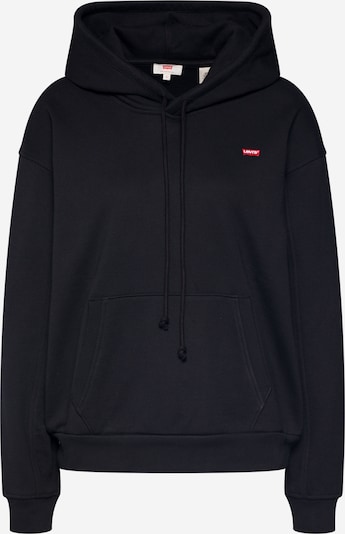 LEVI'S ® Sweatshirt 'Standard Hoodie' i rød / sort / hvid, Produktvisning