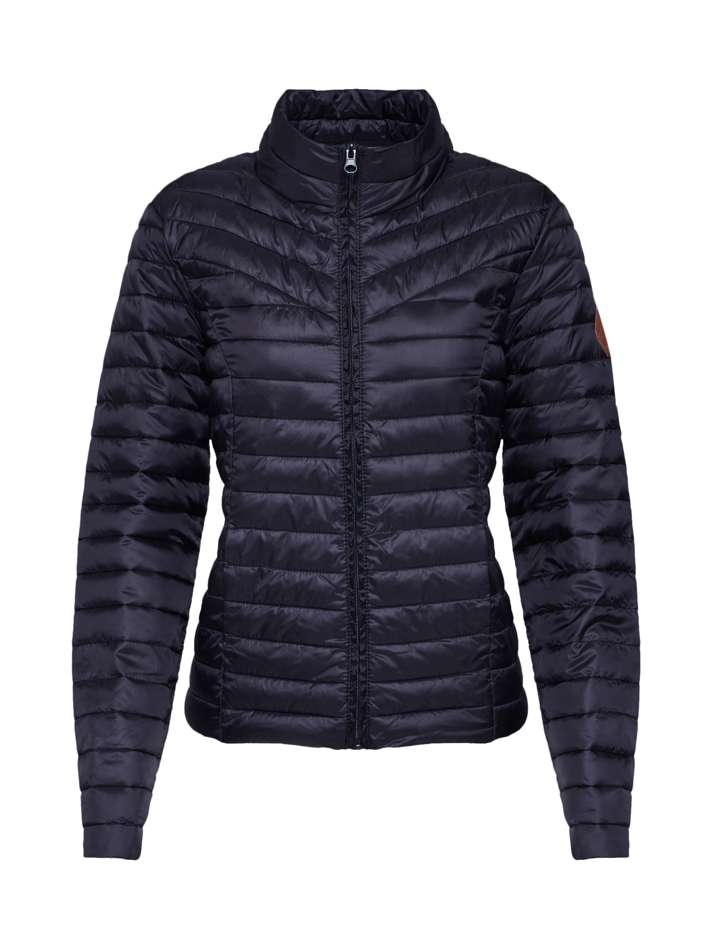 JACQUELINE de YONG - Tussenjas 'KIP' in de kleur Zwart