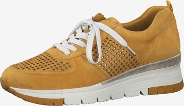 Tamaris Pure Relax Sneakers laag in Geel: voorkant