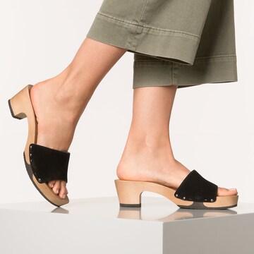 SOFTCLOX Mules 'Kelly' in Black