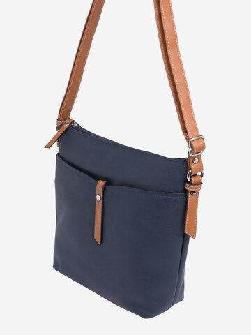 TOM TAILOR Shoulder Bag 'Novara' in Blue