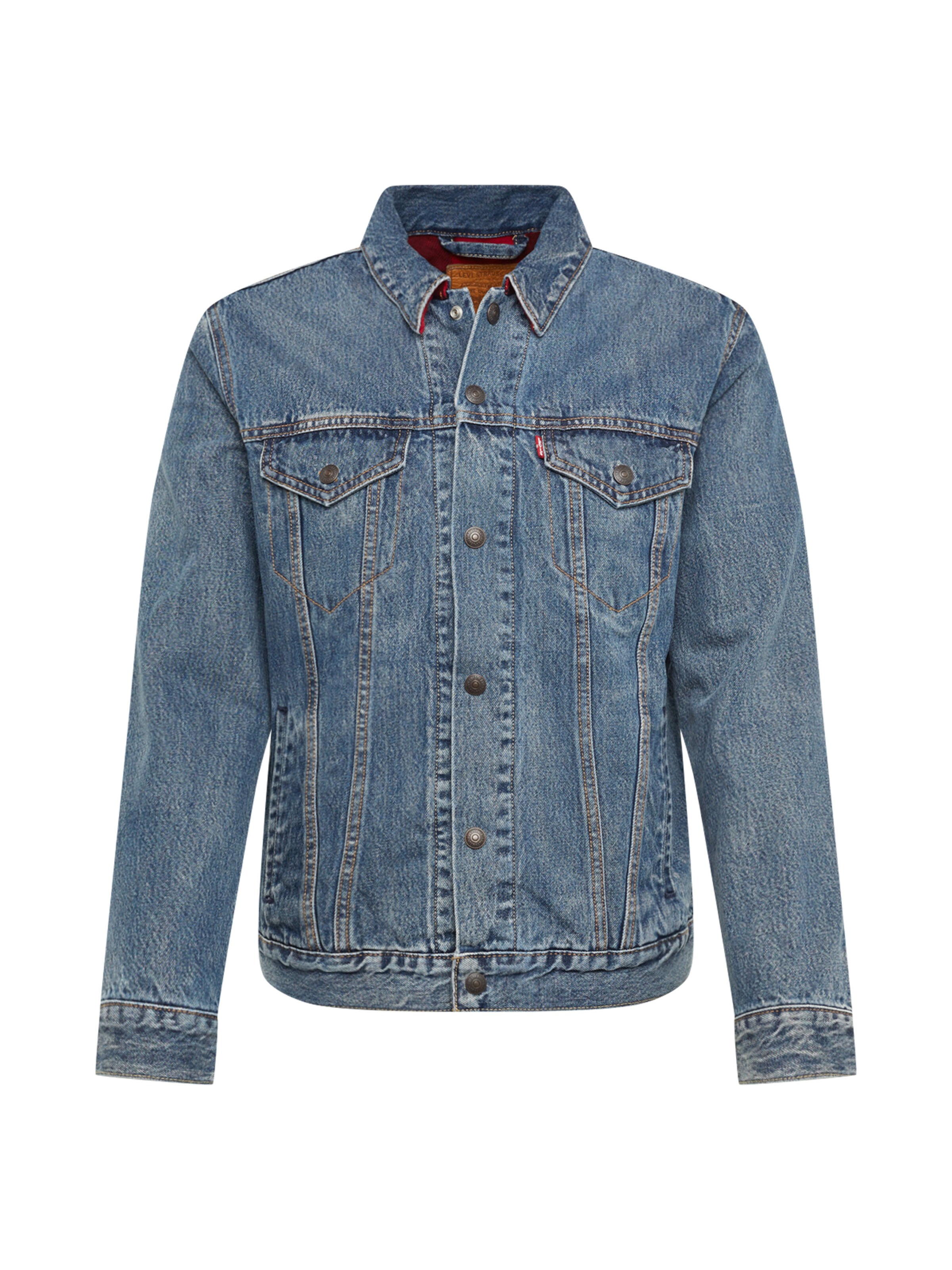 LEVI'S - Tussenjas in de kleur Blauw denim
