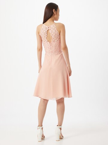 Robe de cocktail LUXUAR en rose