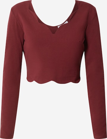 ABOUT YOU Shirt 'Jascha' in Rot: predná strana