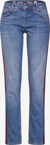 s.Oliver Slimfit Jeans in Blau: predná strana