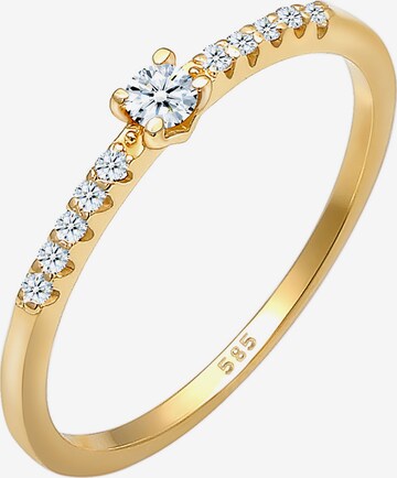 Elli DIAMONDS Ring in Goud: voorkant