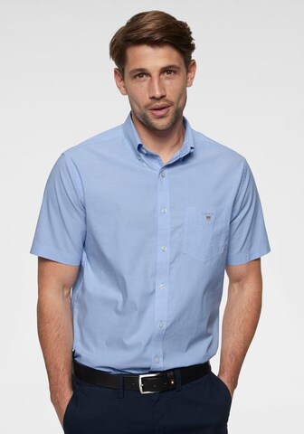 GANT Comfort fit Button Up Shirt in Blue: front