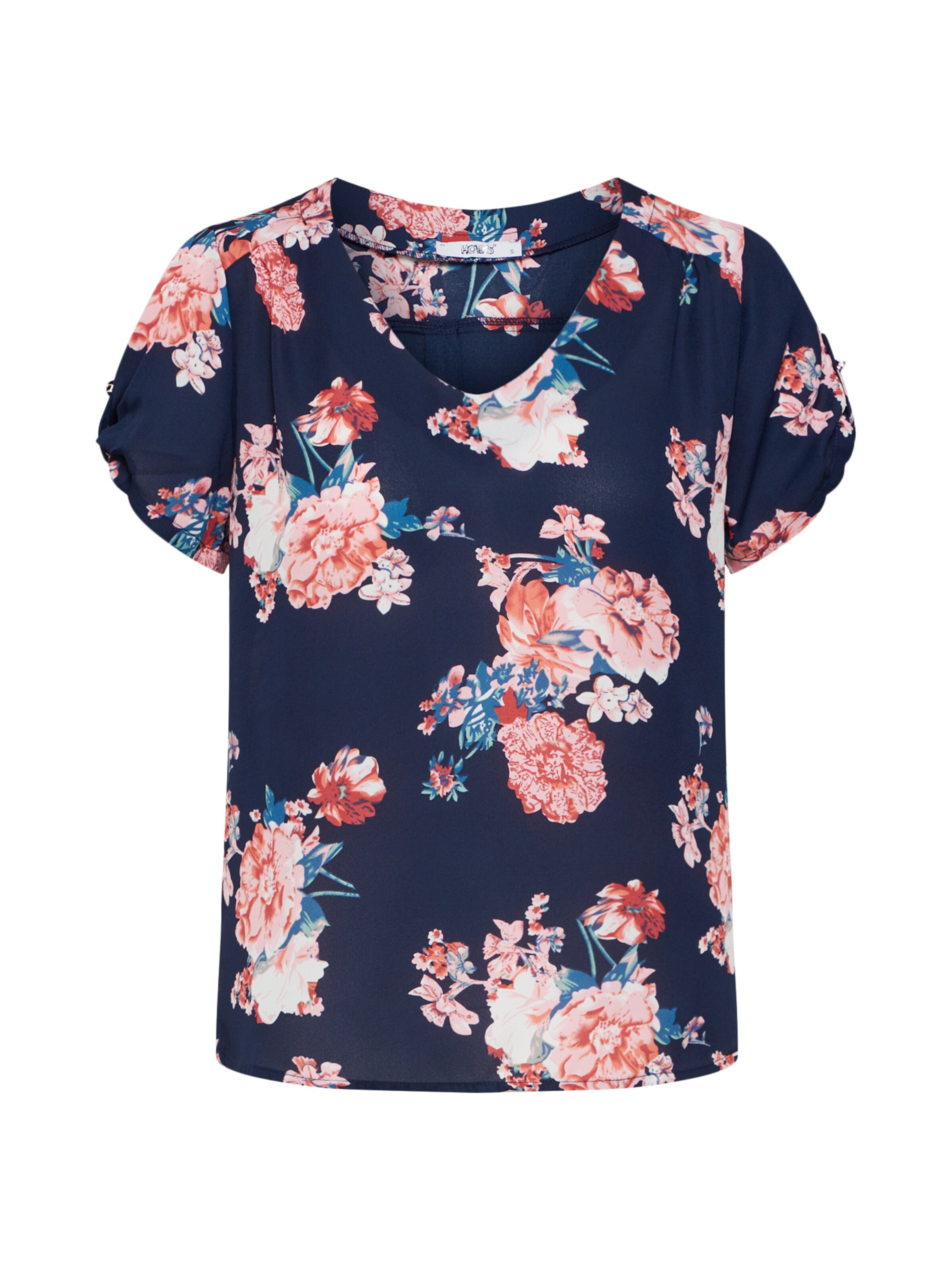 Hailys - Blouse 'SS P TP Alea' in de kleur Navy