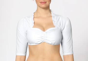 STOCKERPOINT Traditional Blouse in White: front