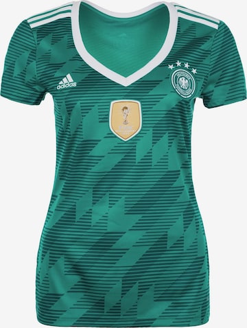 ADIDAS SPORTSWEAR Jersey 'DFB Away WM 2018' in Green: front