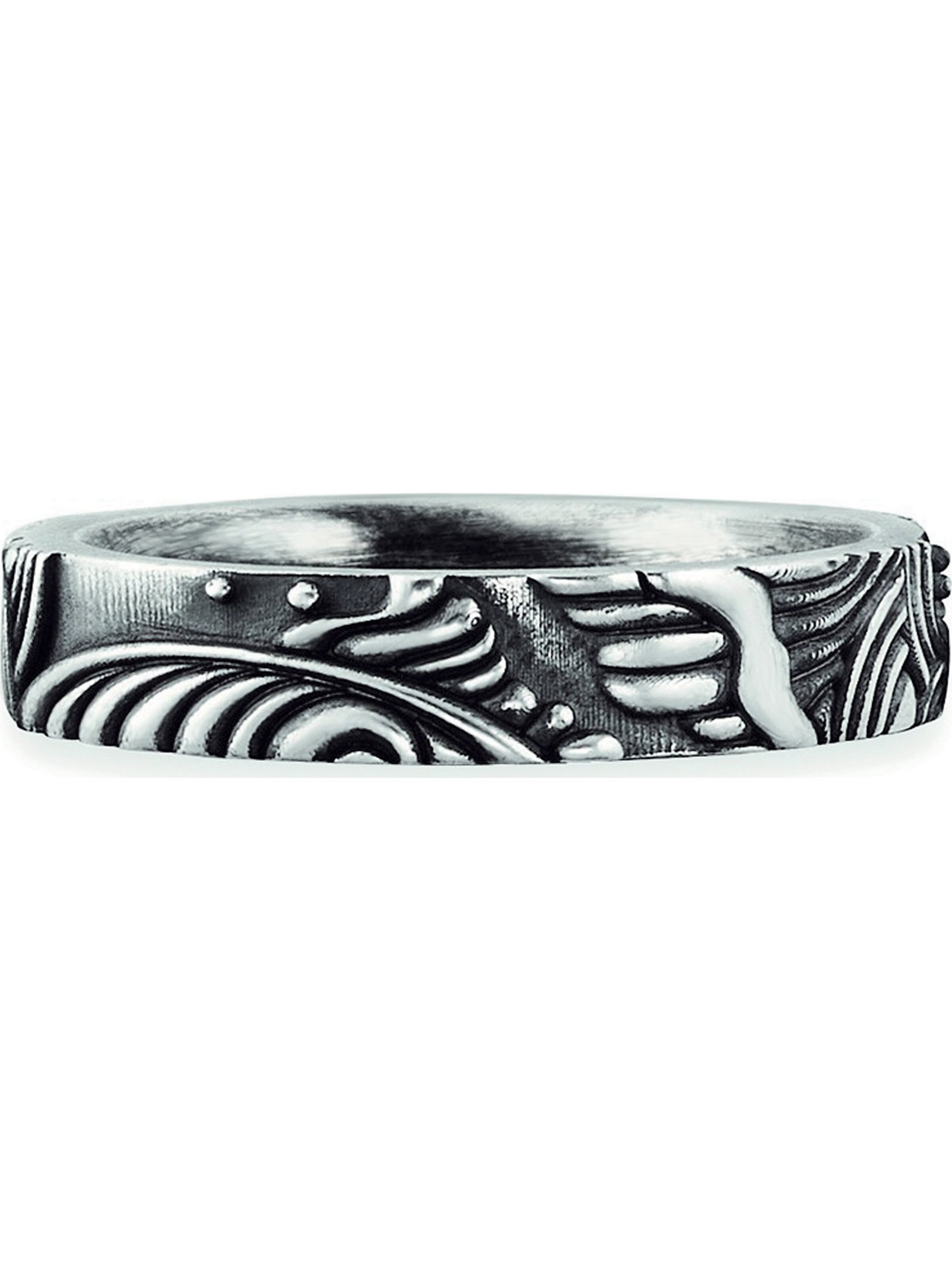 Bague caï en argent : devant