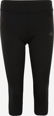 ADIDAS SPORTSWEAR Skinny Leggings 'Response' in Schwarz: predná strana