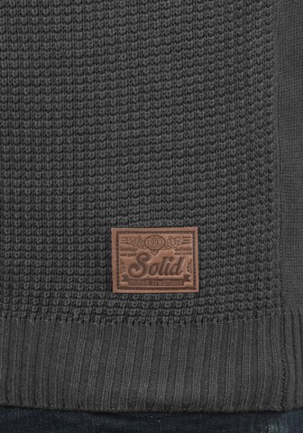 !Solid Pullover 'Tommy' in Grau