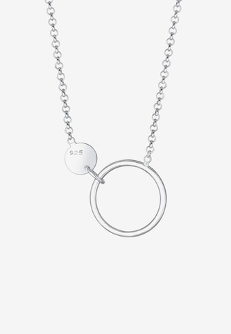 ELLI Necklace 'Geo' in Silver