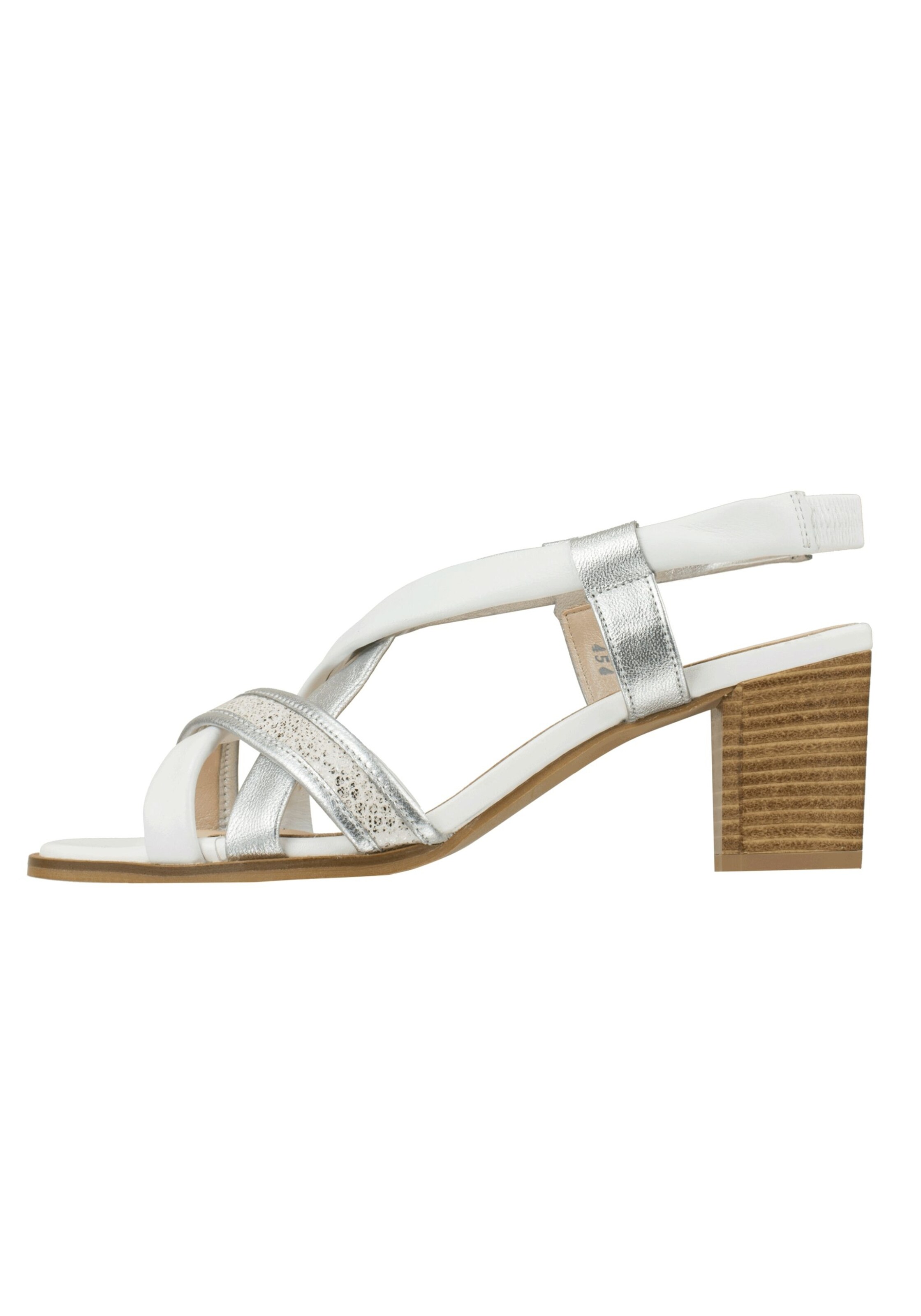 Lei by tessamino Strap sandal 'Belinda' in White