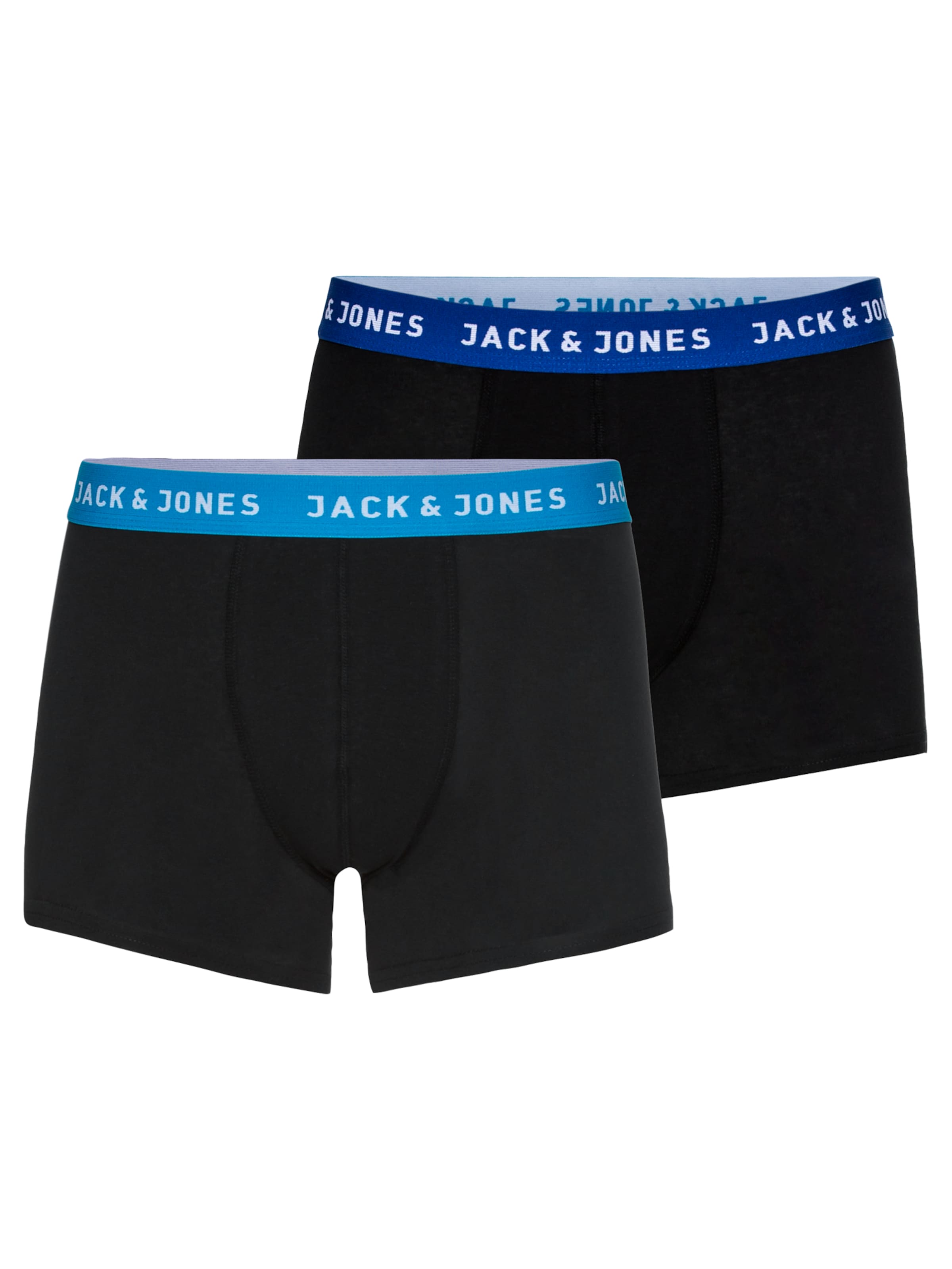 JACK & JONES Bokserishortsit 'Rich' värissä musta: etupuoli