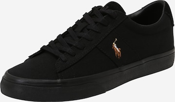 Polo Ralph Lauren Sneakers laag 'Sayer' in Zwart: voorkant