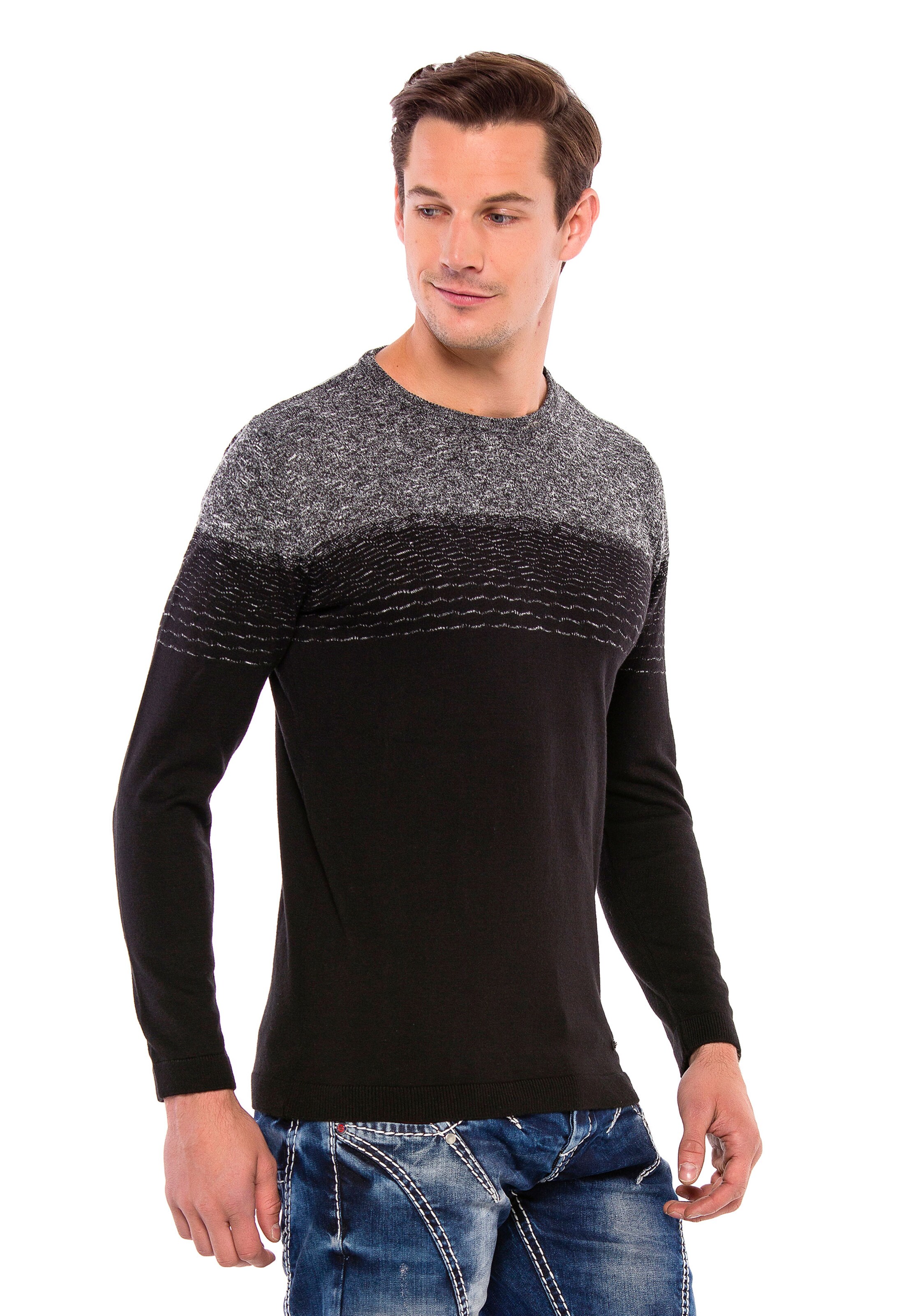 CIPO & BAXX Sweater in Black
