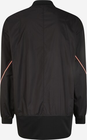 PUMA Sportjacke 'Pearl Woven' in Schwarz