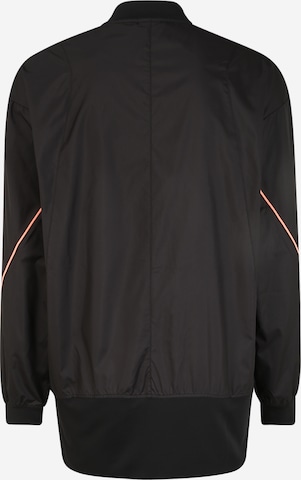 PUMA Athletic Jacket 'Pearl Woven' in Black