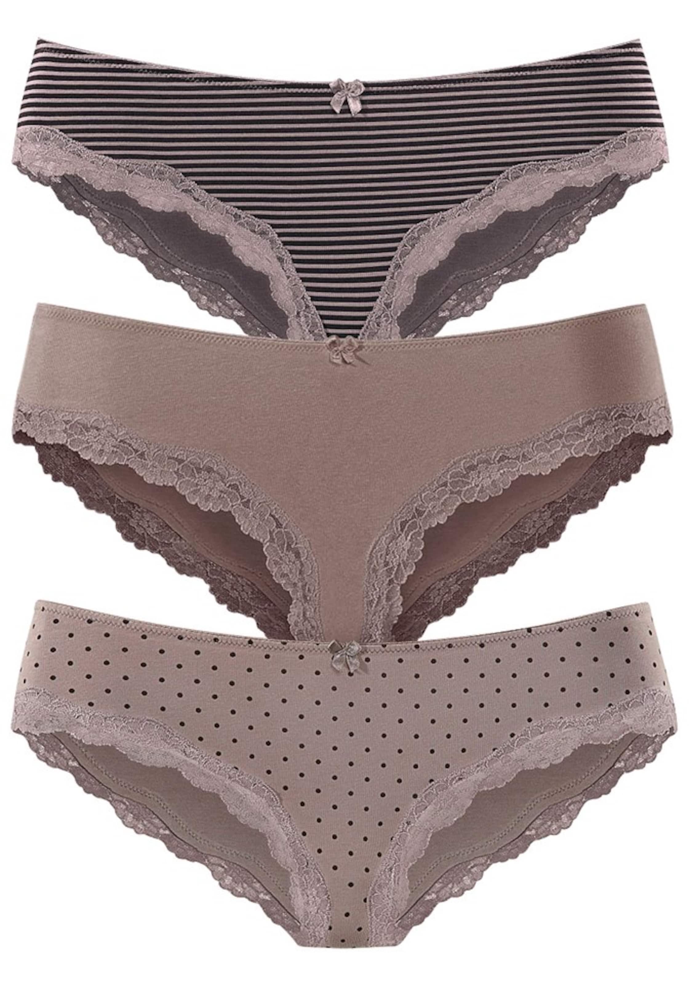 LASCANASlip - smeđa boja: prednji dio