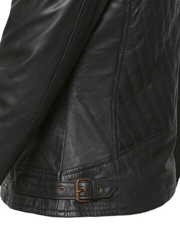 MUSTANG Lederjacke 'Jeannette' in Schwarz