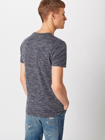 T-Shirt TOM TAILOR DENIM en bleu : derrière