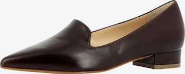 EVITA Classic Flats in Brown: front