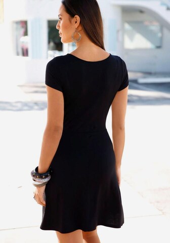 LASCANA Beach Dress in Black