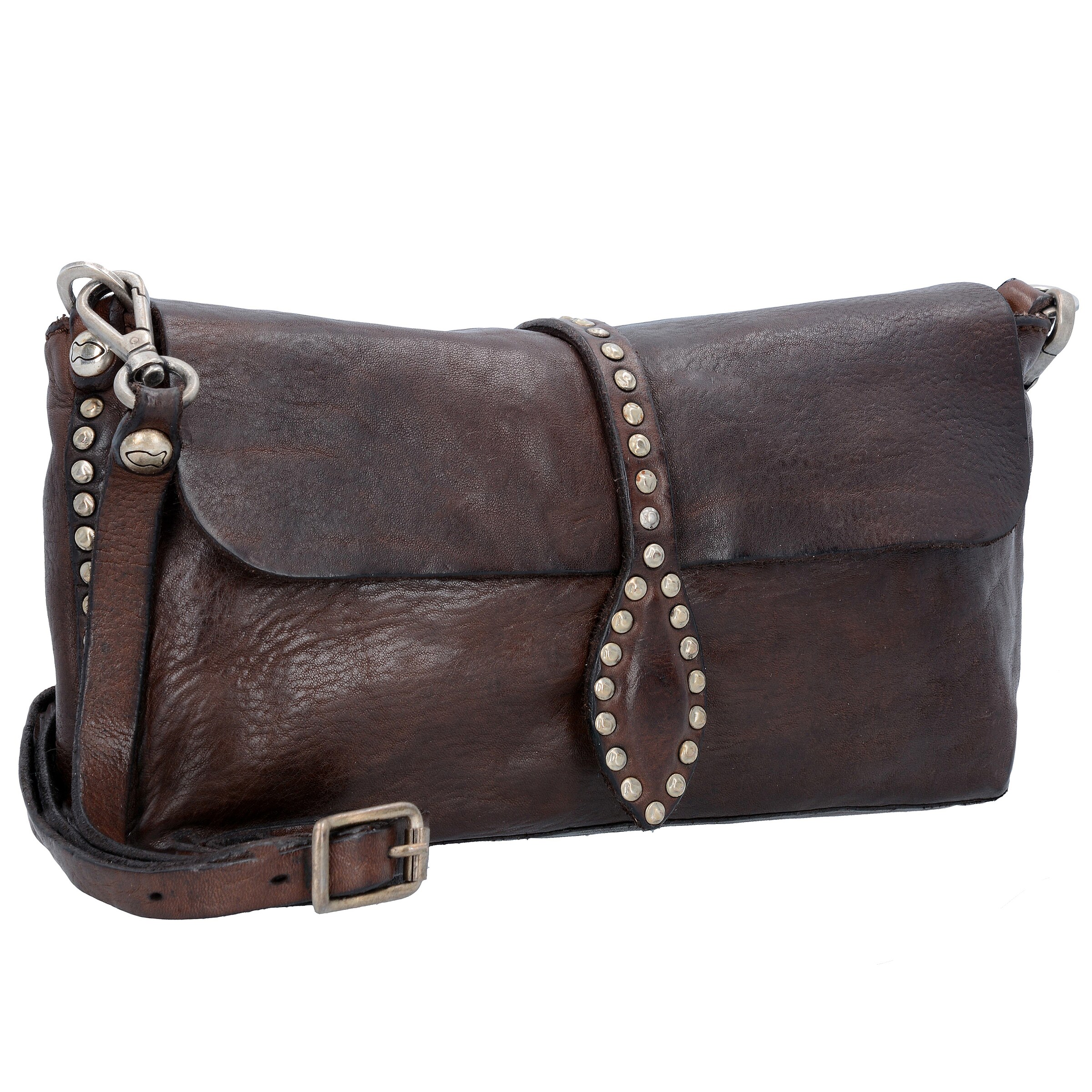 Campomaggi Schoudertas in Bruin