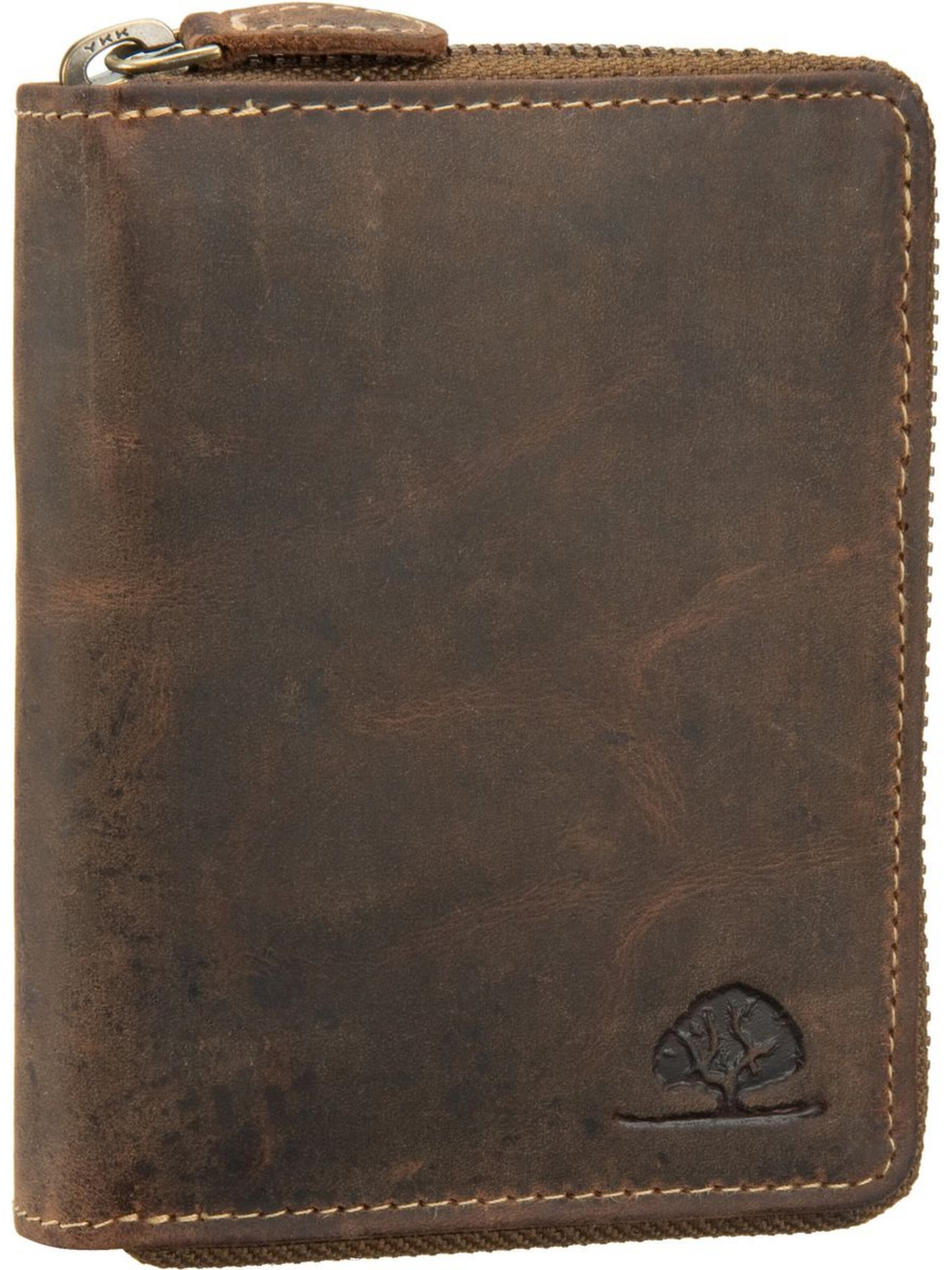 GREENBURRY Geldbörse in Braun: Vorderseite