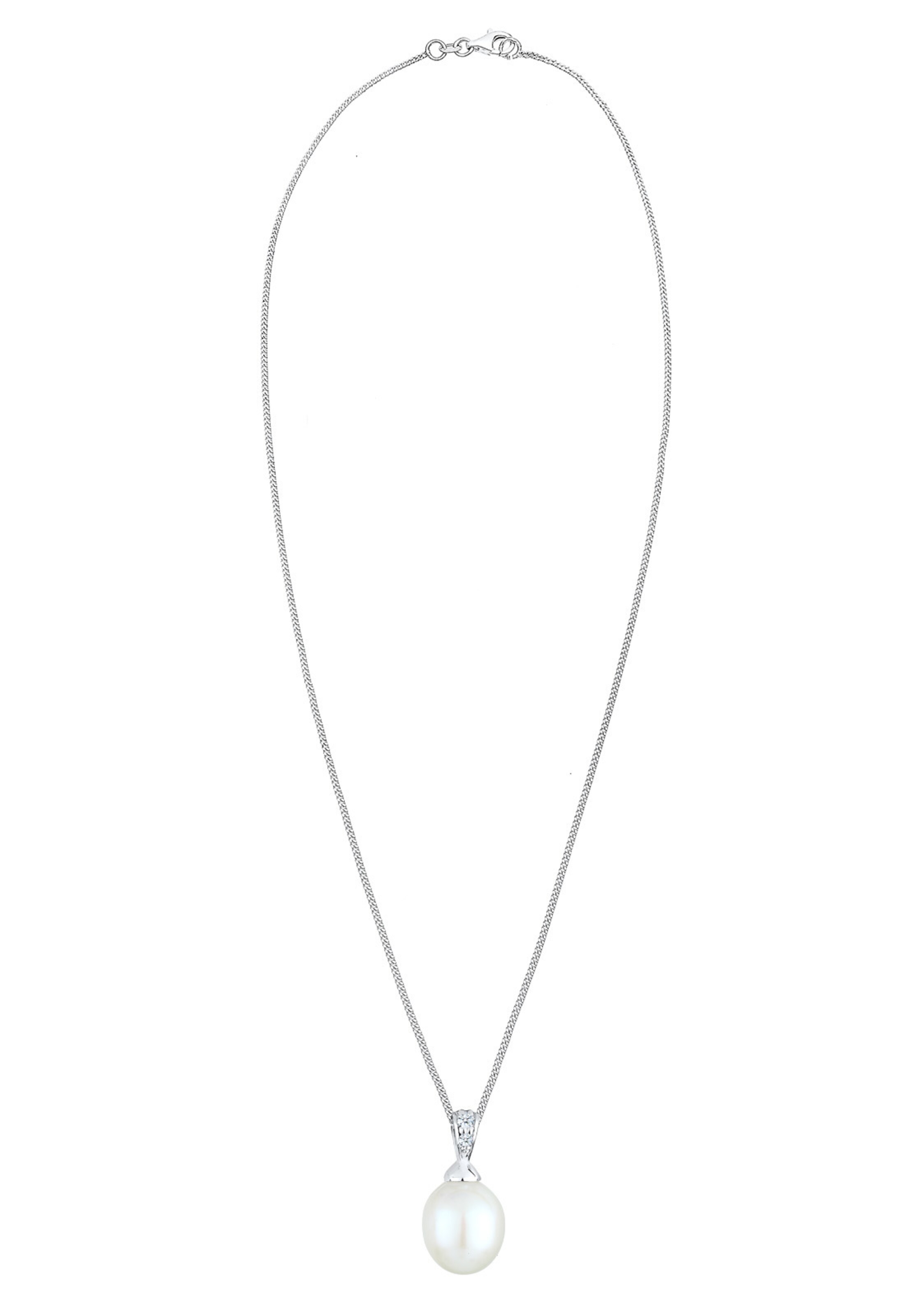 Elli DIAMONDS Ketting in Zilver: voorkant