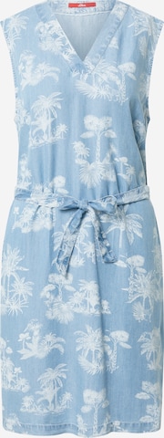 s.Oliver Letní šaty – modrá: přední strana