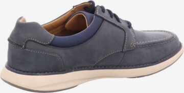 CLARKS Veterschoen in Blauw