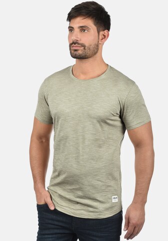 !Solid Rundhalsshirt 'Figos' in Beige: predná strana