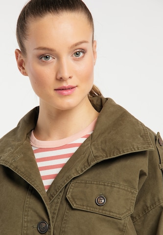 DREIMASTER Between-Season Jacket in Brown: front