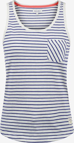 DESIRES Tanktop 'Melanie' in Blau: predná strana